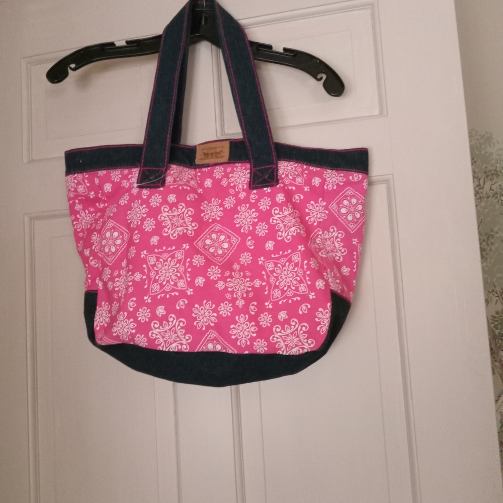 Levi's Strauss Pink and white Handbag New